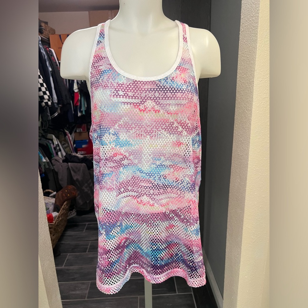 PINK Multicolor Tank Top